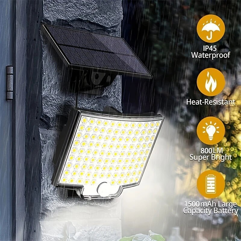 1PC 106LED Split Solar Light Outdoor Waterproof with Motion|undefined