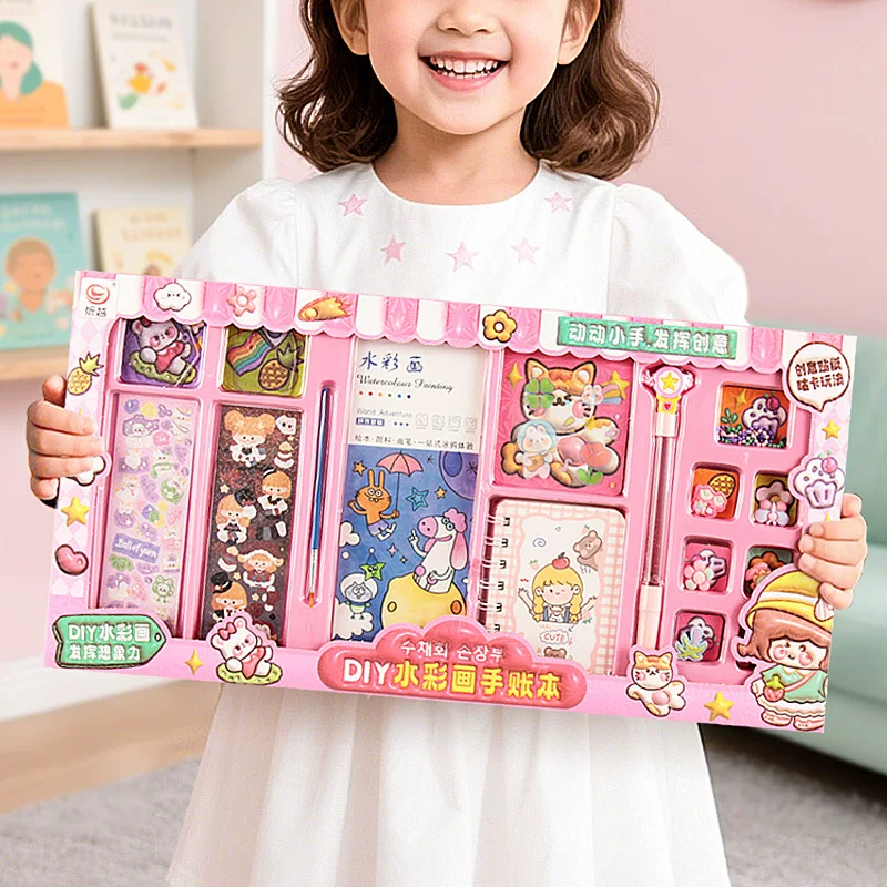 Toy, gift box, doll, set for kindergarten, Birthday gift, training