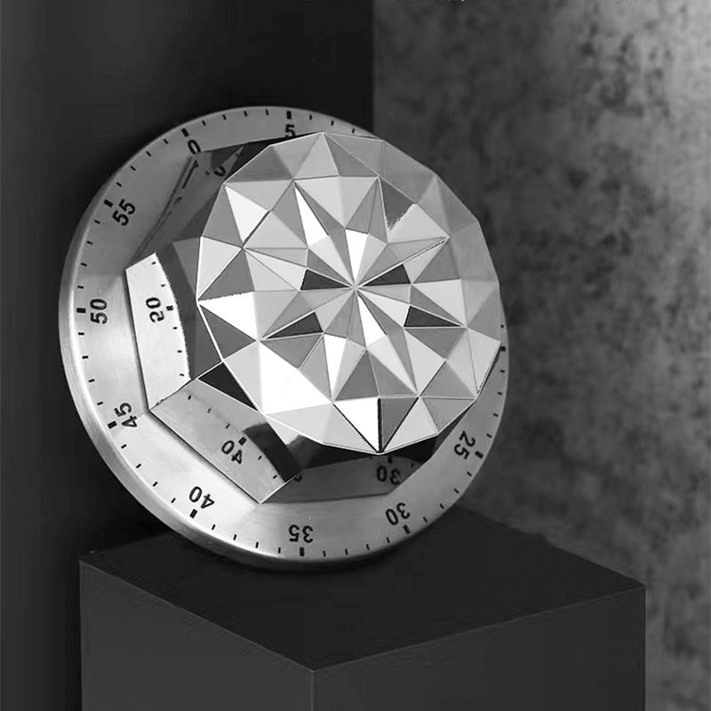 Kitchen Mechanical Timer With Magnetic Timer Learning Reminder Cooking Alarm Clock Countdown Time Manager