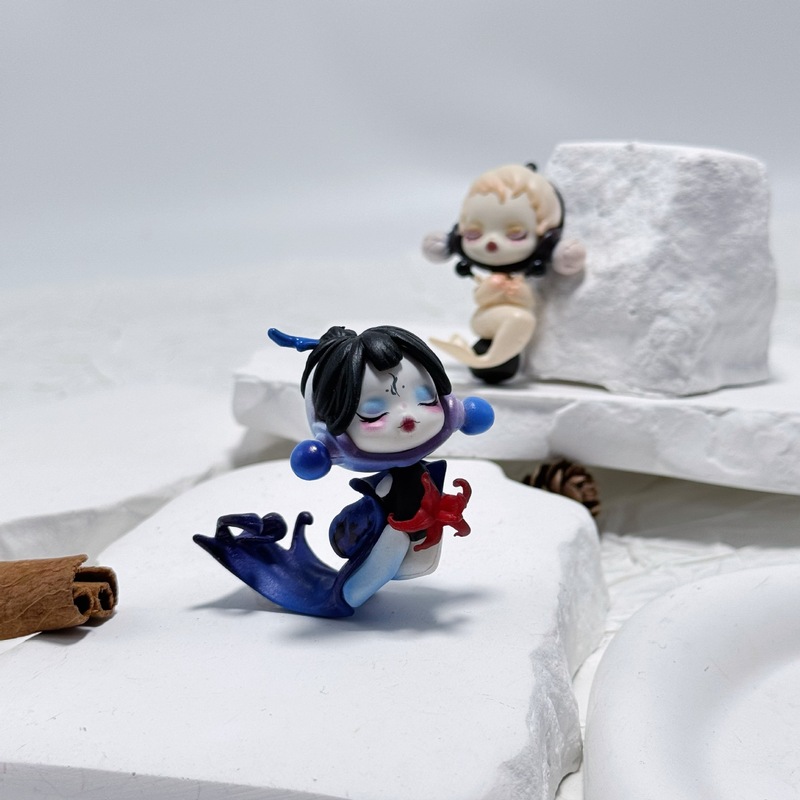 SPバブルマート改造人形、キュートでトレンディなフィギュア、おもちゃ、人形、DIYブラインドボックス、携帯電話チェーンオーナメント、ギフト、卸売商品|undefined
