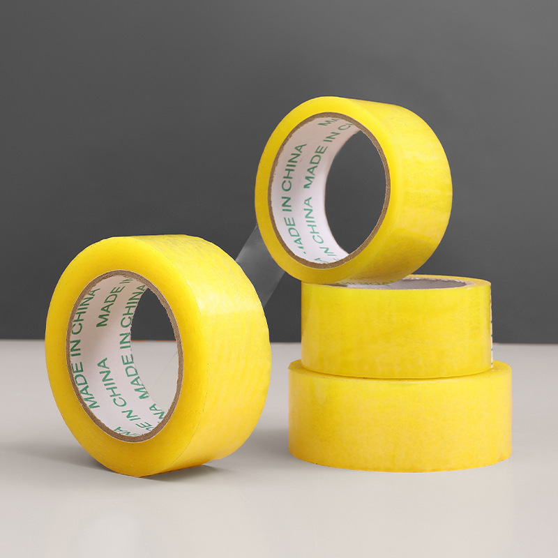100m Transparent Tape with High Viscosity and Not Easy to Break. Express Packaging Large Roll Sealing Tape with Widened Sealing Packaging Tape