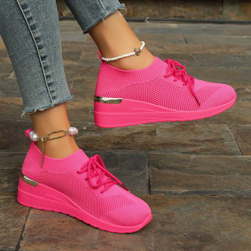 2024 sneaker women's new mesh fly woven shoes breathable good fit foreign trade shoes women's casual women's shoes running shoes 2024 sneaker women's new mesh fly woven shoes breathable good fit foreign trade shoes women's casual women's shoes running shoes