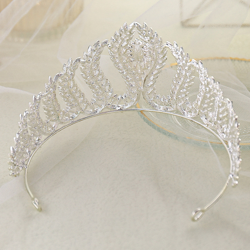 Fashion Crown Alloy Plating Inlay Rhinestones 1 Piece display picture 3