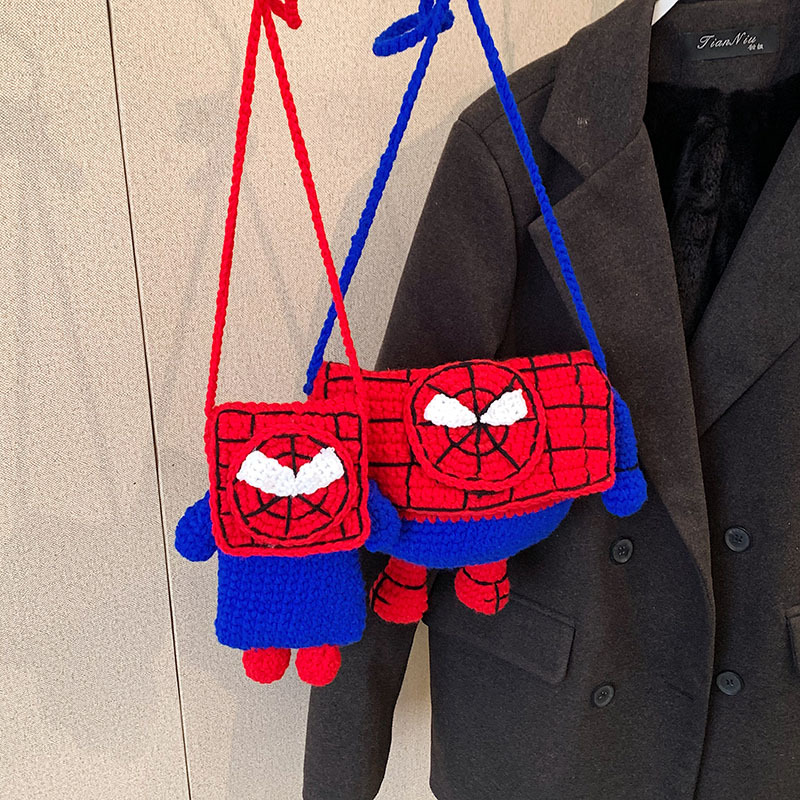 Bolsa de hombro para niños coreanos Chao Cool, productos terminados de gancho de lana, bolsas de mochila para niños, nuevas bolsas de comercio exterior transfronterizas para niños
