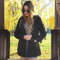 Пальто с капюшоном, куртка, шерстяная ткань, Aliexpress, увеличенная толщина