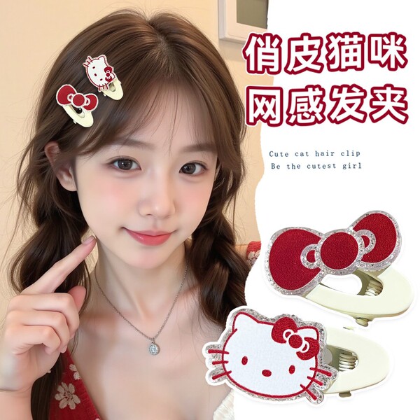 Cute hairgrip with bow