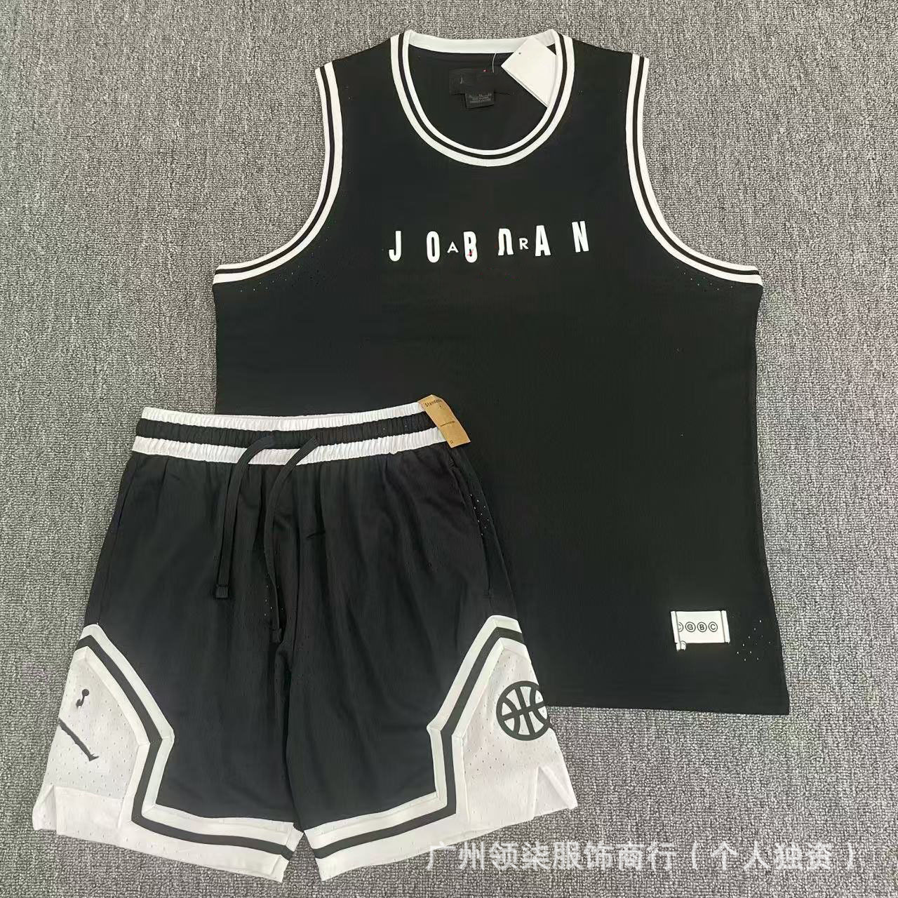 Nuevo chaleco de baloncesto deportivo Flying Man más pantalones cortos secado rápido transpirable relajado diario ocio correr chaleco deportivo image 10