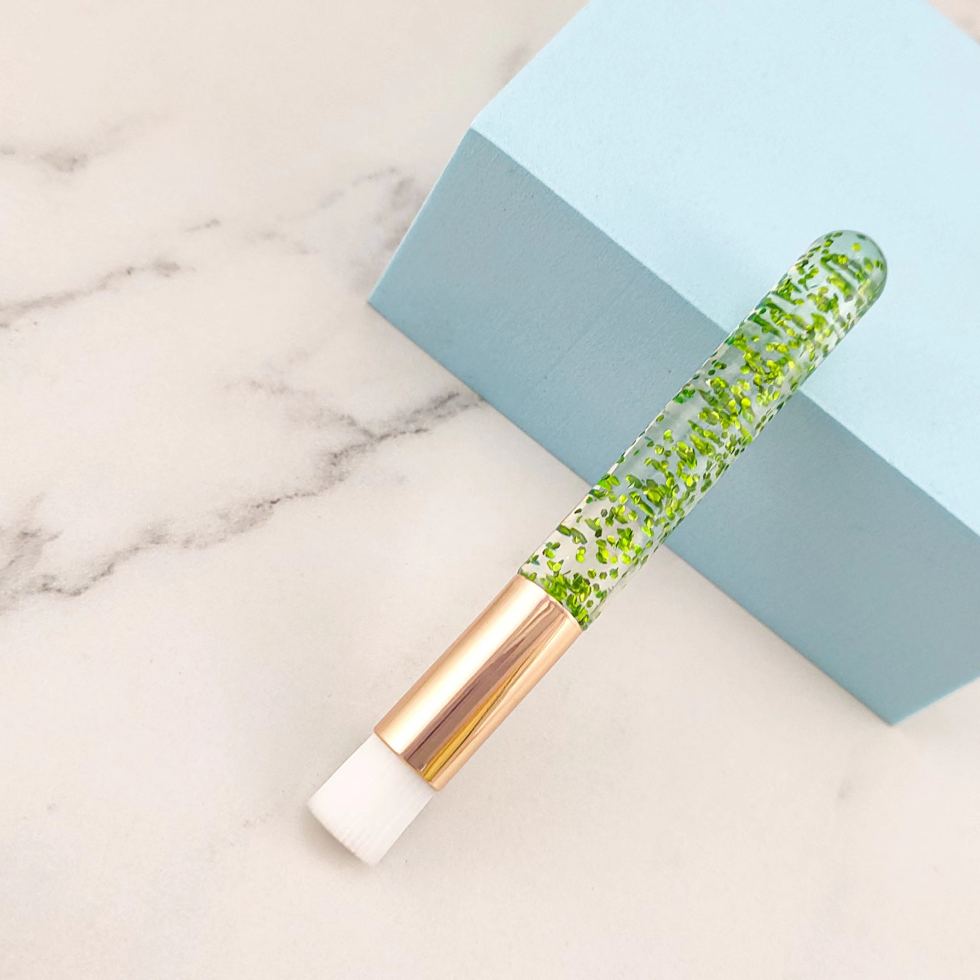 Nuevo injerto mousse de pestañas cepillo de limpieza de nariz plana herramienta de limpieza lateral blackhead eliminación nariz portátil cepillo de lavado