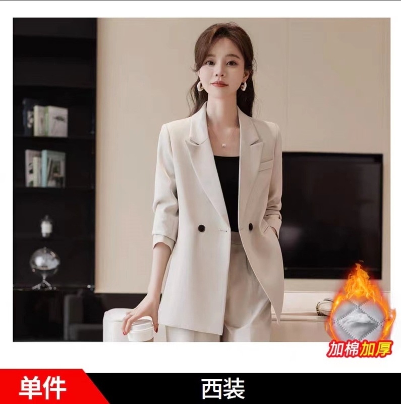 西装套装女装高级感职业装正装时尚休闲西服外套西装女阔腿裤套装|undefined