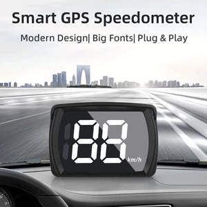 Universal Avtomobil HUD Head-Up Display Beidou Peyk Spidometr KMH/MPH