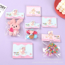 韩版DIY发夹卡纸卡通儿童手链项链发绳装饰卡头饰品纸卡厂家批发