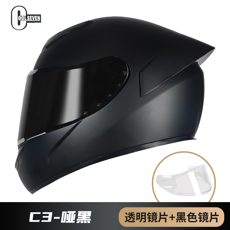 3C certificado casco de la motocicleta DOT casco completo casco de la motocicleta del coche eléctrico de comercio exterior fábrica Four Seasons National Standard Class A