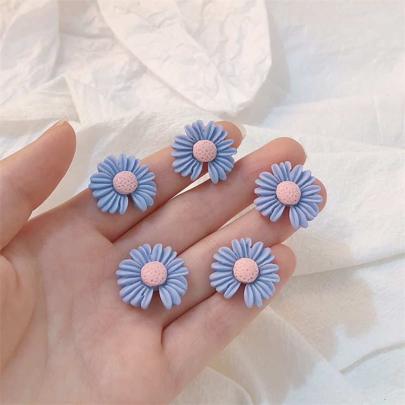 Xiaozou crisantemo resina horquilla accesorios teléfono móvil Shell diadema material caja de almacenamiento taza agua pegatinas DIY joyería