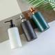 in stock 500ml hand sanitizer bottle translucent glass pressing washing bag material high-grade hotel hand sanitizer bottle