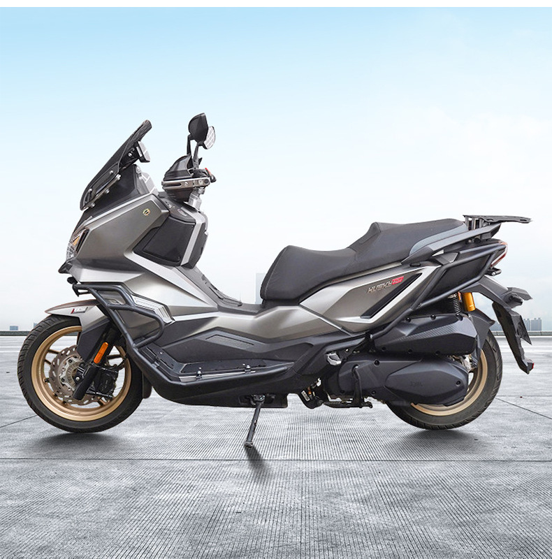 Suitable for Sanyang Husky 300 Bumper Full Surround Front and Rear Guard Bars Exhaust Bars Scooter Anti-Fall Bars Modification