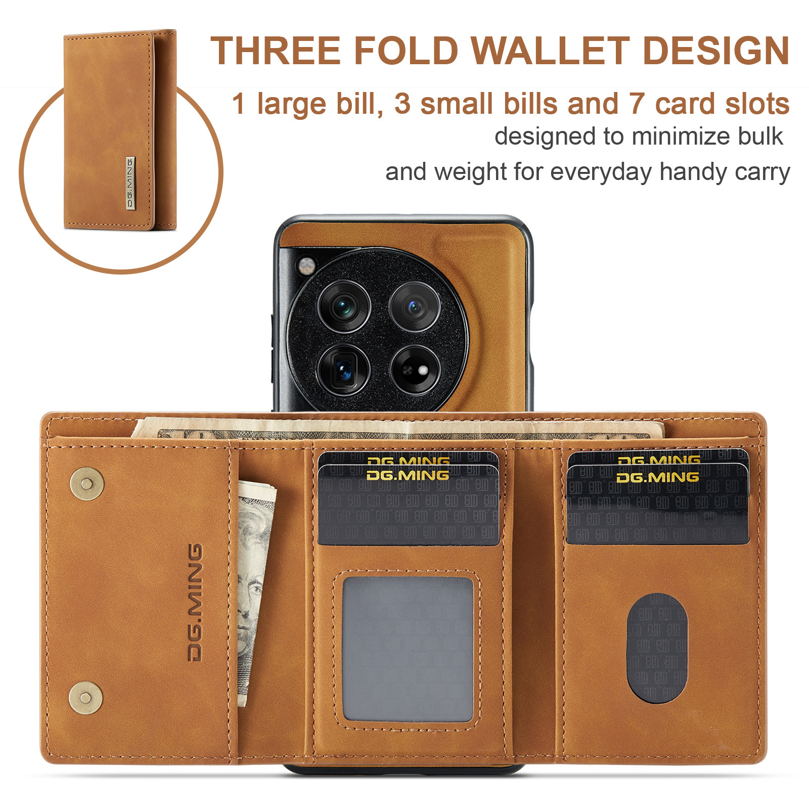 M1 per One Plus one plus 12 portafoglio multifunzionale custodia protettiva in pelle one plus 1 12 custodia magnetica per telefono_voghion.com