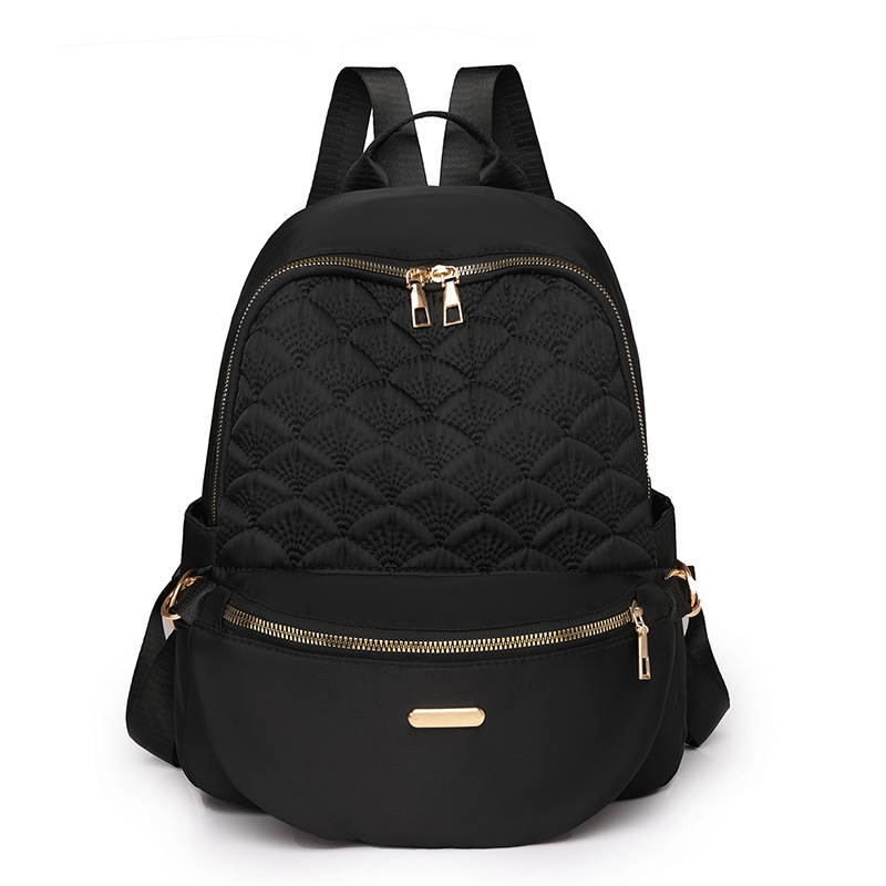 Comercio exterior al por mayor 2024 nueva versión coreana de la mochila de las señoras moda todo fósforo de gran capacidad mochila de viaje