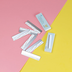 5-piece eyebrow Razor Blades, Eyebrow Razor for Women, Ripple Blades, Permanent Makeup Beauty Tools, Wholesale