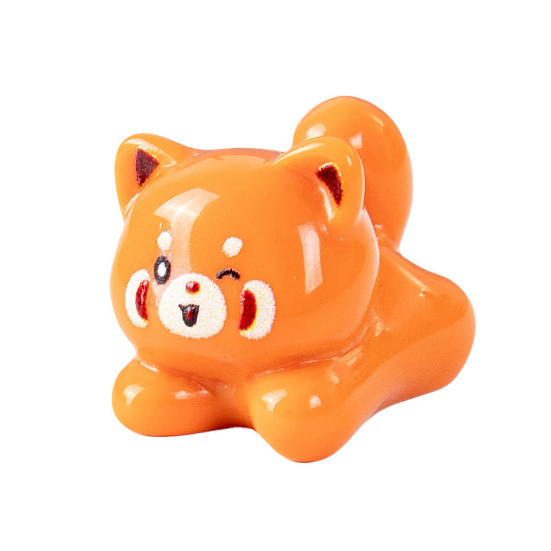 クリエイティブ樹脂小さなアライグマ小動物装飾品樹脂 diy かわいい手作りかわいい車のデスクトップ装飾品|undefined