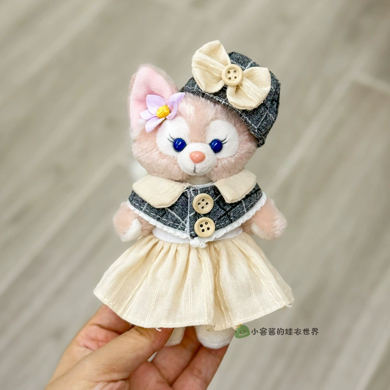 Одежда Lina Belle для Disney Star Dew Cake Cake Rose Duffy Standing Pendant Clothes Dress