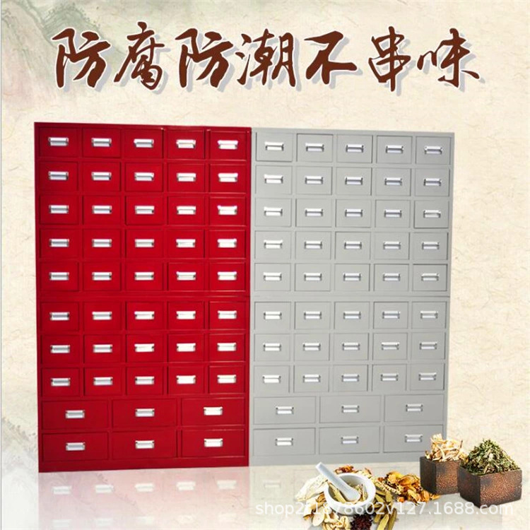 50 Bucket cabinet blue Bucket cabinet chinese medicine Herbs Manufactor thickening board