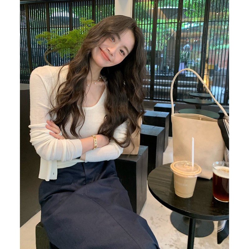 LICKYSENIOR高端线一体机140s扬子轻柔两件套女夏季吊带针织套装|undefined