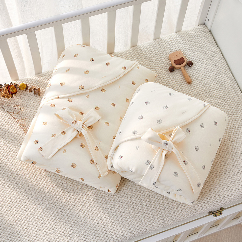 Newborn Baby Blanket Autumn and Winter Thickeneded Baby Blanket Autumn Baby Blanket Newborn Blanket Wrap Delivery Room Swaddle
