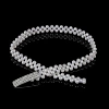 Water rectangular silver