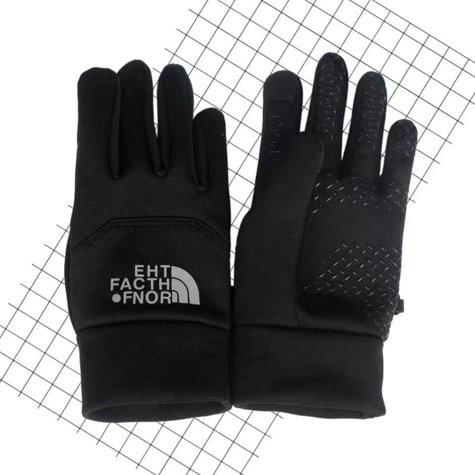 Guantes con pantalla táctil de dedos completos para hombres y mujeres, cálidos para exteriores en invierno, resistentes al viento, impermeables, antideslizantes, gruesos, resistentes al frío, personalizables.