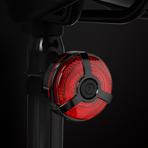 Cross-border new bicycle taillight single vehicle warning light USB charging high brightness mountain bike brake light cycling equipment