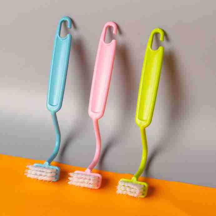 Детская туалетная щетка/зеленая 1 шт.