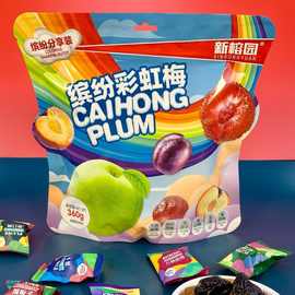 新榕园缤纷彩虹梅杨梅蓝莓西梅酸甜混合梅子独立包装多口味混合款