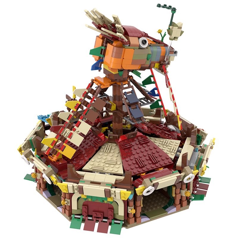Compatible with LEGO MOC Breath of the Wild: Inn & Lodge Creative Building Set The Legend of Zelda Toy Building Blocks DIY