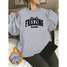 I 37596 Loose Letter Women's Hoodie ������ĸŮ���¿羳��