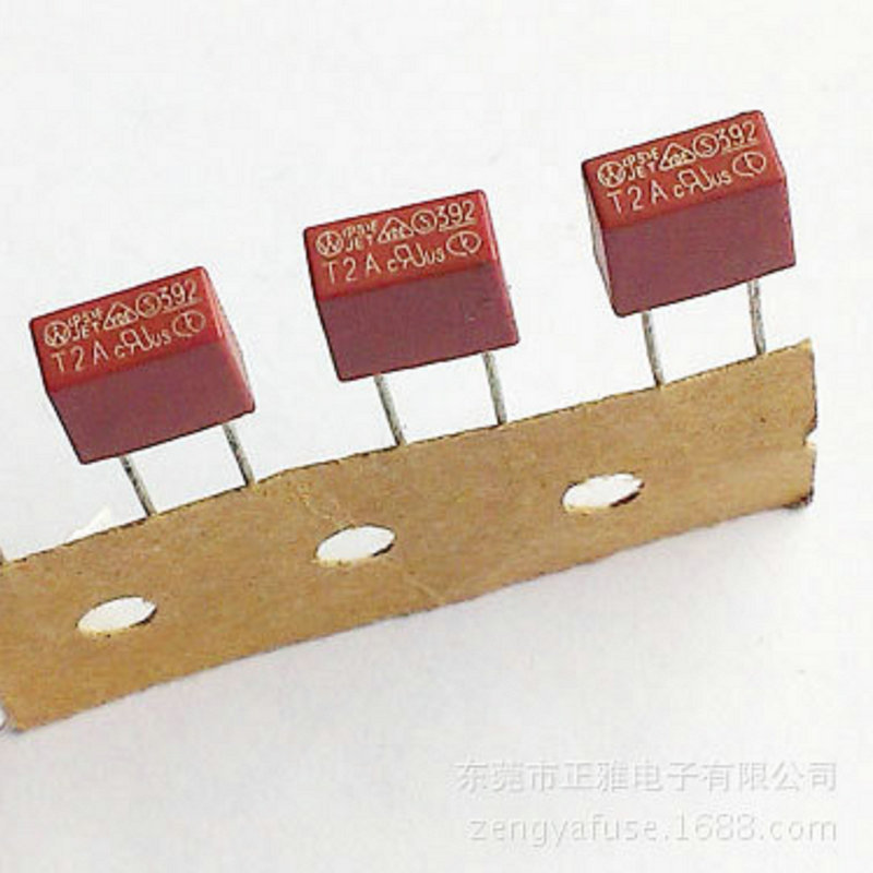 厂家批发保险丝 塑封微型保险丝,TR5圆柱型 红色保险丝管批发