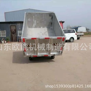 Stainless Steel Lined 8-Ton Sealed Pharmaceutical Residue Removal Truck in the Box 10-Cubic Meter Residue Transfer Electric Dump Truck