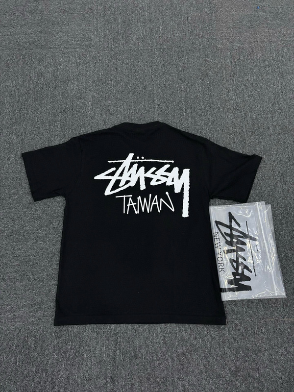 Stussy Stussy メンズ レディース 半袖 230g Tシャツ 夏 メンズ ルーズ ヘビーウェイト 高品質 Tシャツ スクリーン印刷|undefined