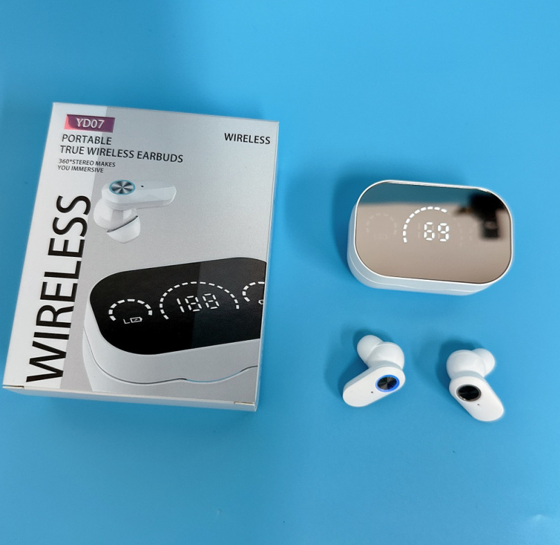 Modelo privado explosivo transfronterizo YD03 M90 F9-5C M25 E7S Pantalla digital táctil TWS 5.4 Auriculares Bluetooth F9