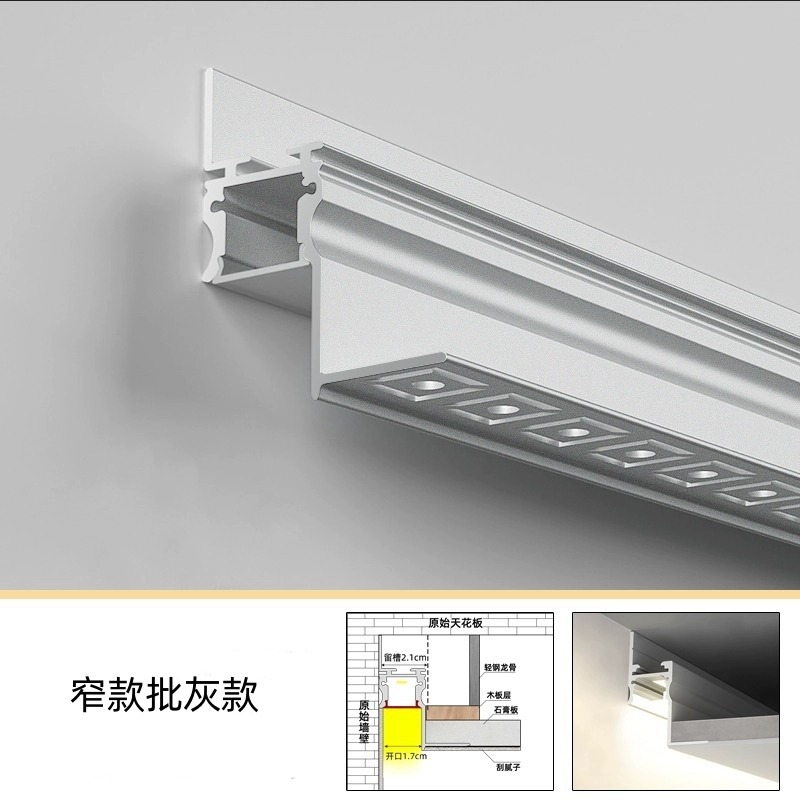 Reflective groove-batch gray model