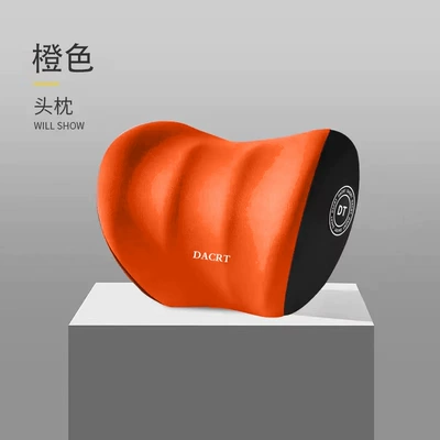 Headrest — headrest car pillow car driving - orange-headrest