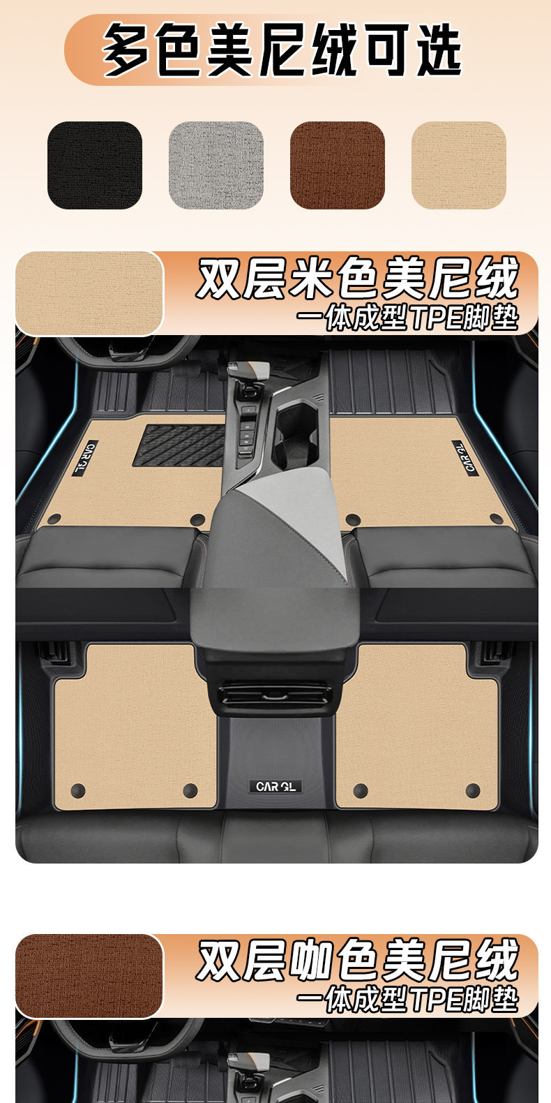 26 Models of Changan Second-Generation X5Plus Dedicated Tpe Floor Mats X5 Car Full Surround Modification Parts and Accessories 25