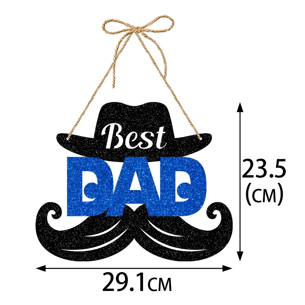 Día del Padre transfronterizo Fiesta del día del padre Colgante Decoración de cumpleaños del padre