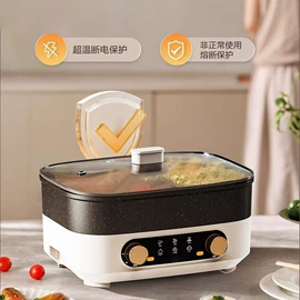 电火锅;电饼铛煎烤炉;电烧烤炉