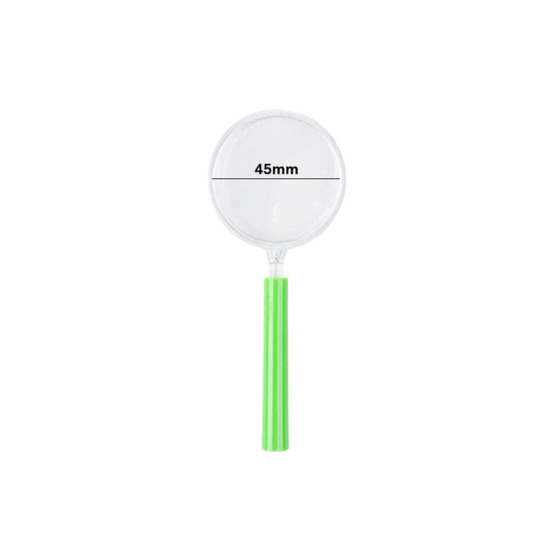 Acrylic handheld magnifying glass