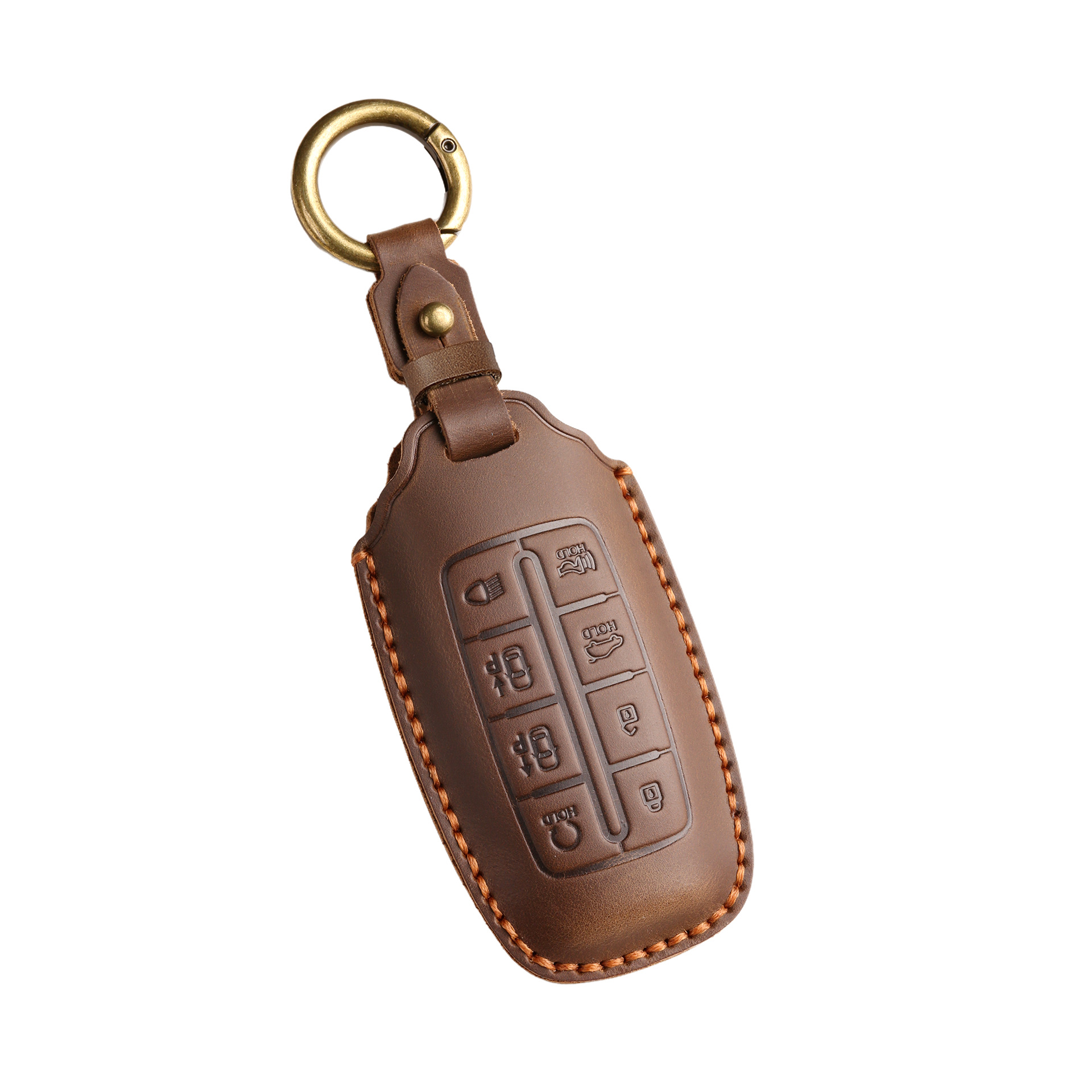 Suitable for Genesis Genesis Key Cover Gv70 Genesis Gv80/G90 Car High-End Protective Shell Bag
