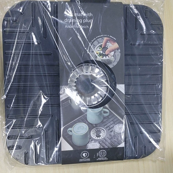 Bringing drainage plug water sink pads