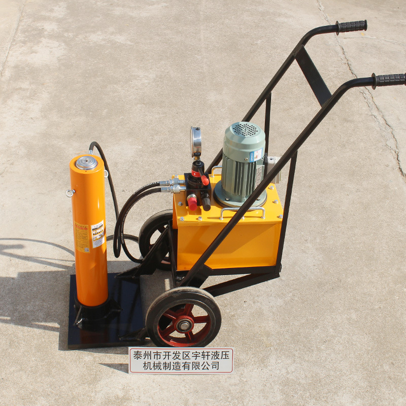 车辆客车铁路50T100T150T200T300吨移动式自锁液压驾车机千斤顶