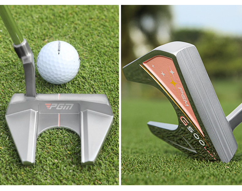 Gậy putter golf nữ PGM G500 thân thép không gỉ, trọng tâm thấp, có vạch ngắm — Hồng san hô Gậy putter (Thân thép) Tặng đầu gậy TUG079, Trắng tím Gậy putter (Thân thép) Tặng đầu gậy TUG079 chi tiết 12