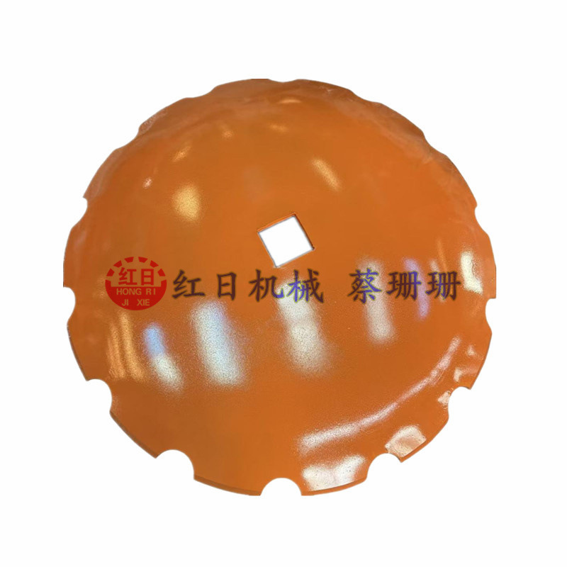 德州耙片厂家供应中心方孔耙片高强度65锰钢耙片俄罗斯缺口耙片