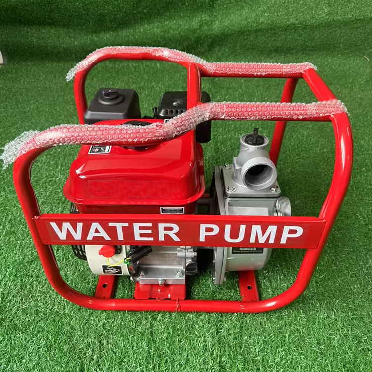 小型便捷抽水机3寸汽油机自吸泵井水农田灌溉水泵红架批发自吸式